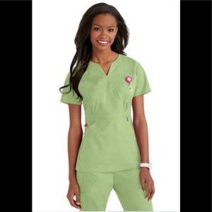 Life is peachy scrub set